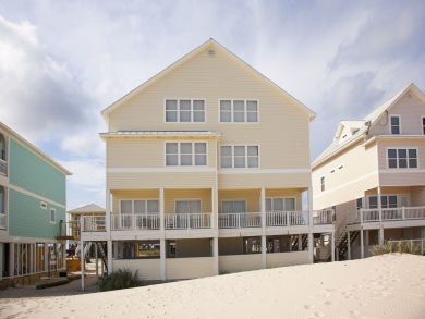 Beachfront  Duplex with Pool Accommodates 25 Guests